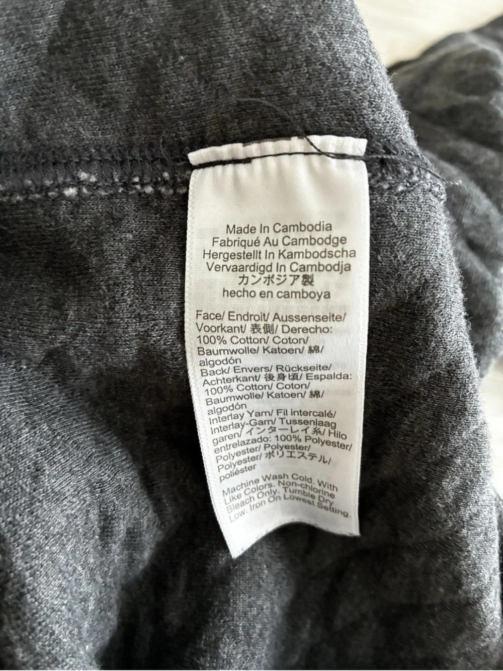 J.Crew Factory Men's Quilted Half-Zip Heater Charcoal Authentic Fleece NWT L